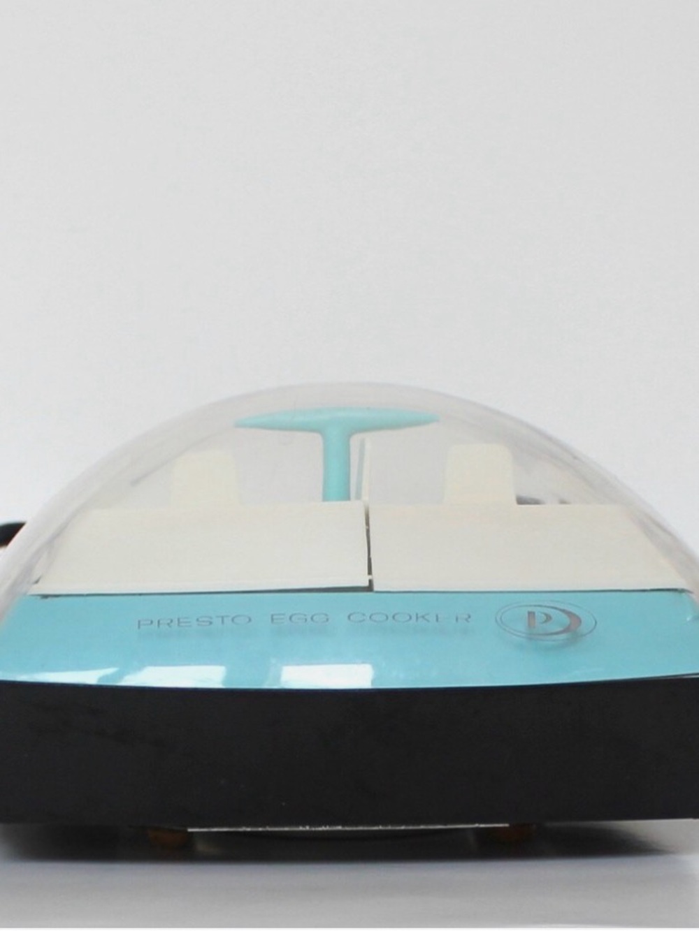 Presto Blue Egg Cooker with Clear Dome